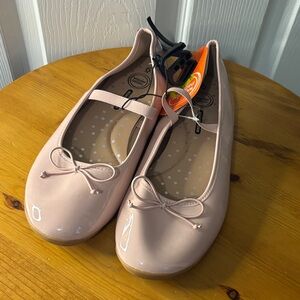 Wonder Nation Blush Pink Women’s Ballet Flats 6 NWT